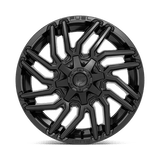 Fuel 1PC D775 TYPHOON 22x10 -18mm Matte Black (5x114.3 / 5x127)
