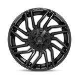 Fuel 1PC Typhoon 22x10 -18mm Matte Black