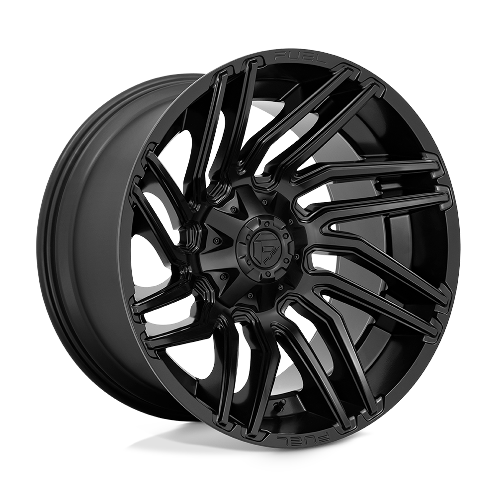 Fuel 1PC D775 TYPHOON 22x12 -44 Matte Black