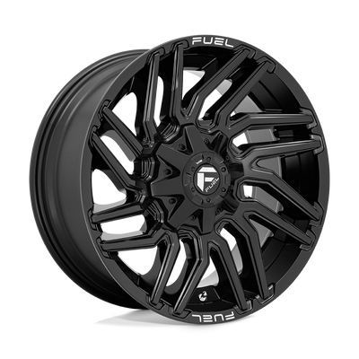 Fuel 1PC D776 TYPHOON Black wheel