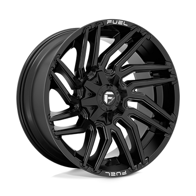Fuel 1PC D776 TYPHOON Black wheel