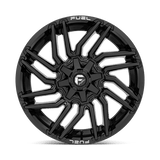 Fuel 1PC D776 TYPHOON 22x10 -18mm Gloss Black
