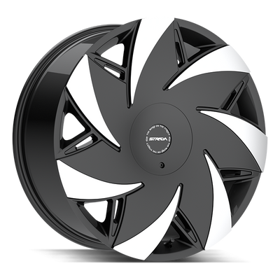 Strada Turbina S67 Black Machined wheel