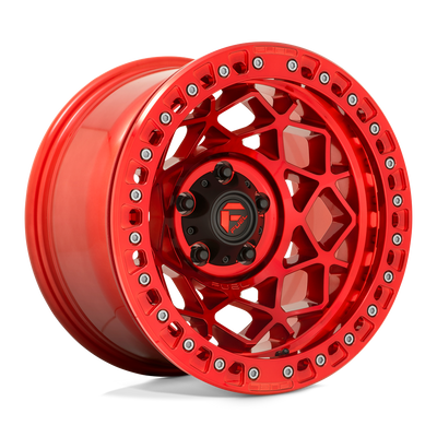 Fuel 1PC D121 UNIT BEADLOCK Red wheel