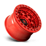 Fuel 1PC D121 UNIT BEADLOCK 17x9 -15mm Candy Red