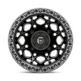 Fuel UTV D783 UNIT UTV 15x7 +10mm Matte Black with Gunmetal Ring