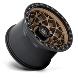 Fuel UTV D785 UNIT UTV 15x10 0mm Bronze With Matte Black Ring