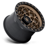 Fuel UTV D785 UNIT UTV 15x7 +10mm Bronze with Matte Black Ring