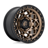 Fuel 1PC D785 UNIT 17x9 -12mm Bronze With Matte Black Ring