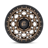 Fuel 1PC D785 UNIT 17x9 +1mm Bronze With Matte Black Ring