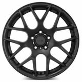 MRR UO2 18x8.5 +35 Matte Black premium Euro wheel for BMW and Land Rover