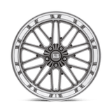 US Mag 1PC Santa Cruz 5 22x10.5 0mm Anthracite with Diamond Cut Lip