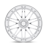 US Mag 1PC Santa Cruz 5 22x10.5 0mm Chrome