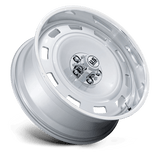 US Mag 1PC UC143 SCOTTSDALE 22x9 +15mm Silver With Diamond Cut Lip