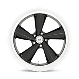 US Mag U136 TS 22x9 Gloss Black Diamond Cut Lip premium truck wheel