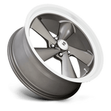 US Mag 1PC TS 22x10.5 0mm Anthracite Face with Diamond Cut Lip