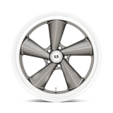 US Mag 1PC U137 TS 22x10.5 0mm Anthracite with Diamond Cut Lip