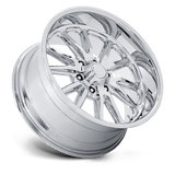 US Mag 1PC UC145 RAMBLER 6 20x9.5 +1mm Chrome Plated