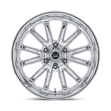 US Mag 1PC UC145 RAMBLER 6 20x9.5 +1mm Chrome Plated
