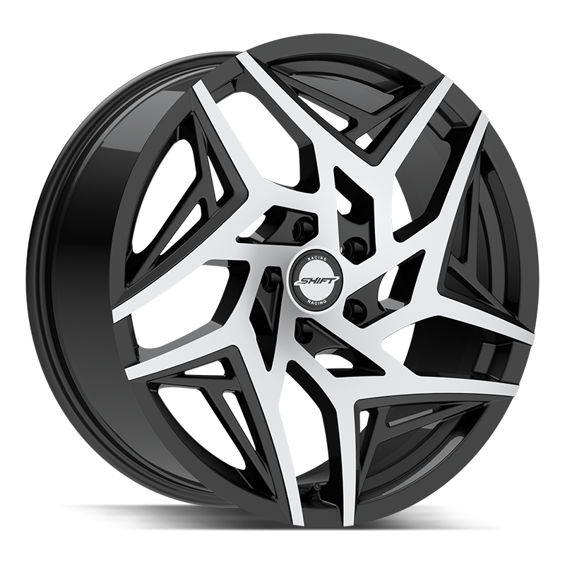 Shift Valve H36 Black Machined wheel