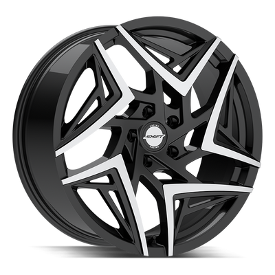 Shift Valve H36 Black Machined wheel