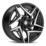 Shift Valve H36 Black Machined wheel