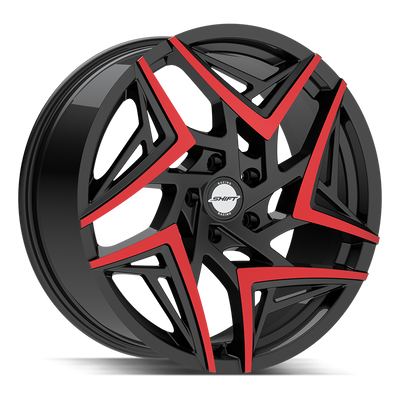 Shift Valve H36 Black/Red wheel