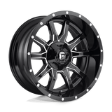 Fuel 1PC D627 VANDAL 20x9 +19mm