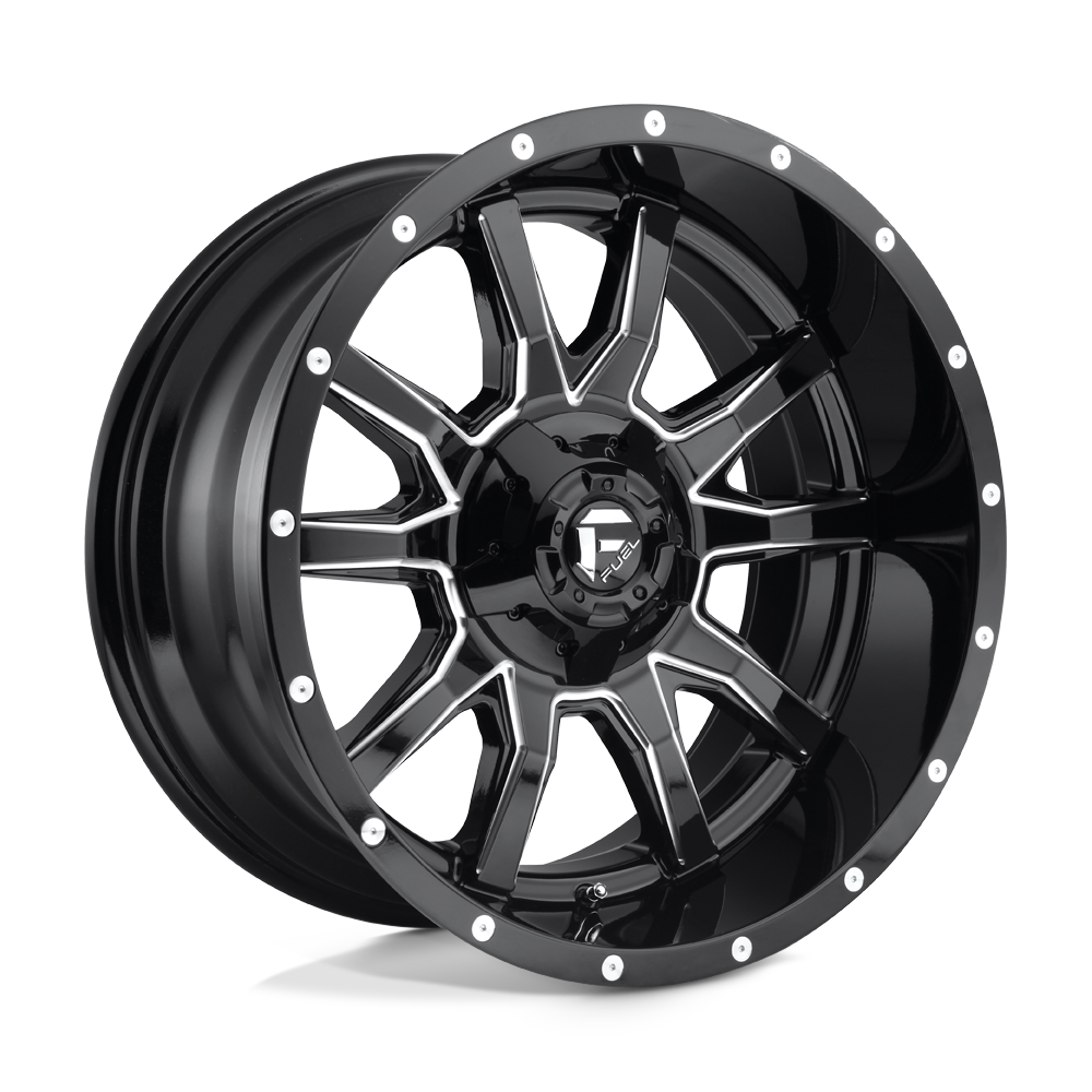 Fuel 1PC D627 VANDAL Black wheel