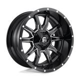 Fuel 1PC D627 VANDAL Black wheel