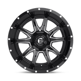 Fuel 1PC D627 VANDAL 18x9 +1mm Gloss Black Milled
