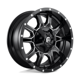 Fuel 1PC D627 VANDAL Black wheel