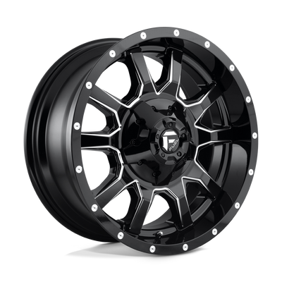 Fuel 1PC D627 VANDAL Black wheel