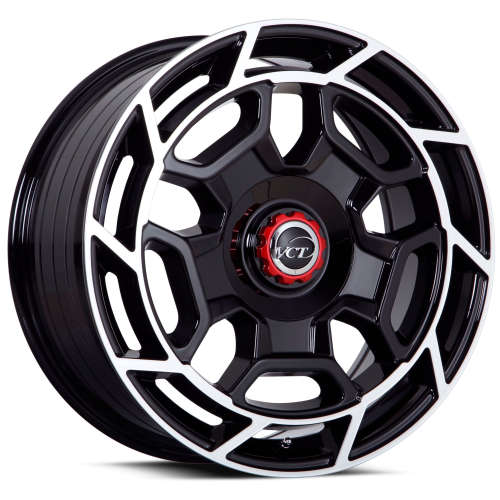 VCT Fusion Gloss Black with Machined Lip Ring