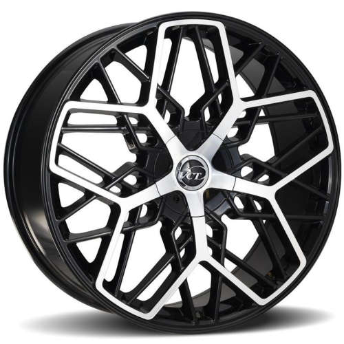 VCT Phoenix Gloss Black with Machined Spoke Faces