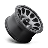 Fuel 1PC Vector 20x9 +1mm Gunmetal Gray with Black Simulated Beadlock (5x150)