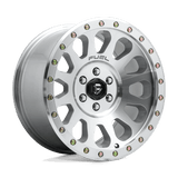 Fuel 1PC D647 VECTOR 17x9 -12mm Diamond Cut Machined With Clear Coat With