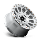 Fuel 1PC Vector 17x8.5 +7mm Machined with Simulated Beadlock