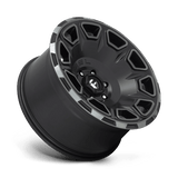 Fuel 1PC D686 VENGEANCE 20x9 +1mm Matte Black Smoke Tint
