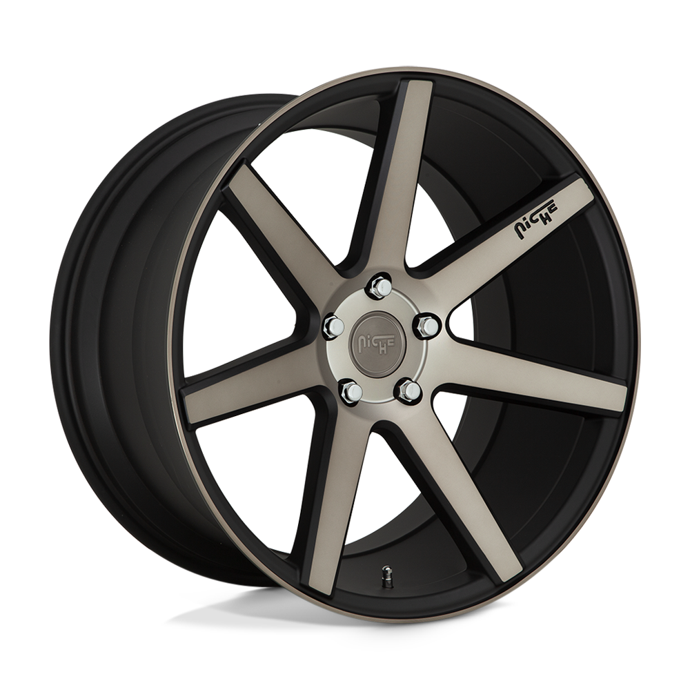 Niche 1Pc M150 Verona Matte Black Machined