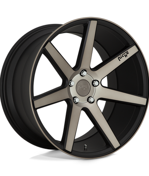 Niche 1Pc M150 Verona Matte Black Machined