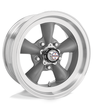 American Racing Vintage Vn105 Torq Thrust D Torq Thrust Gray Machined Lip