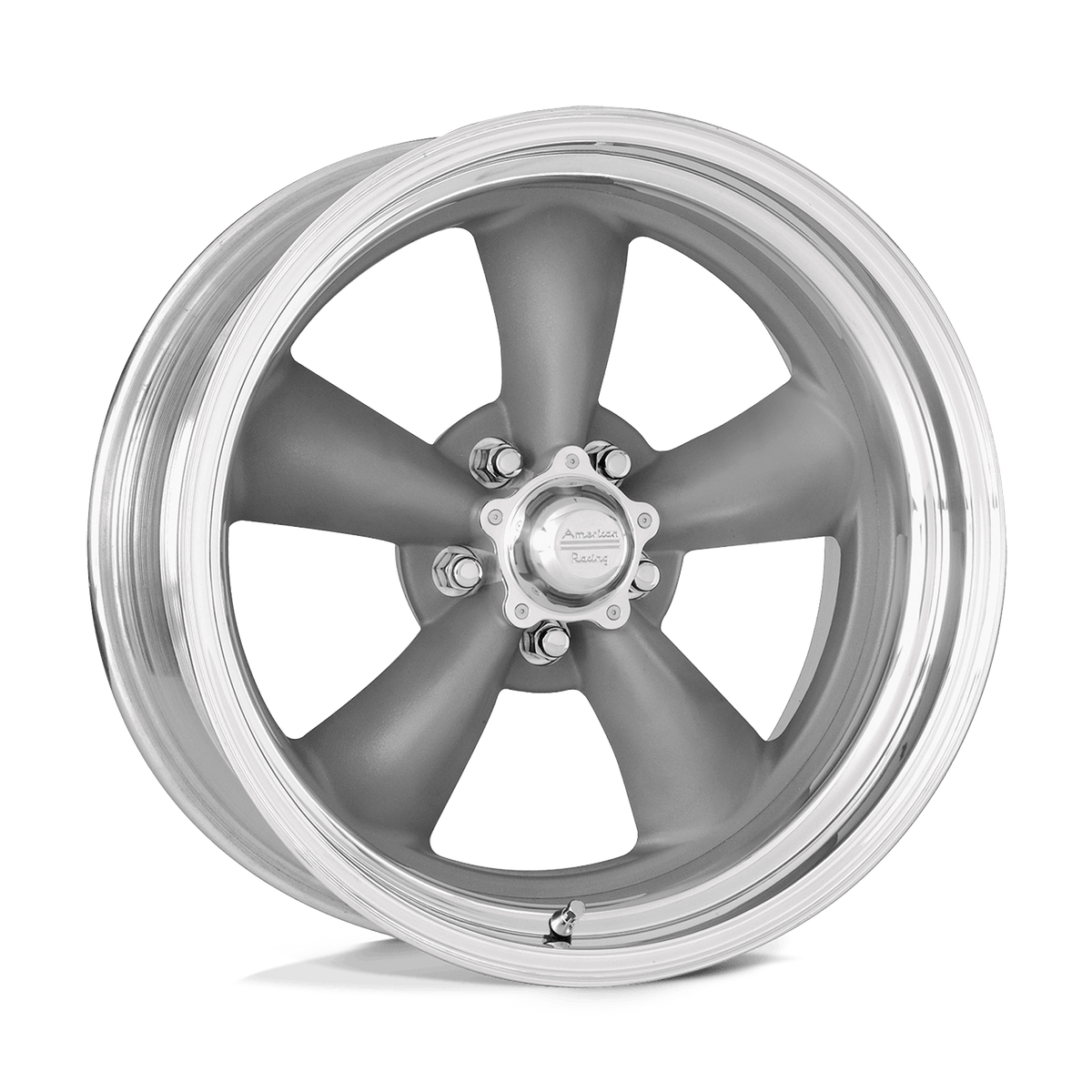 American Racing Vintage VN205 CLASSIC TORQ THRUST II CUSTOM Gray wheel