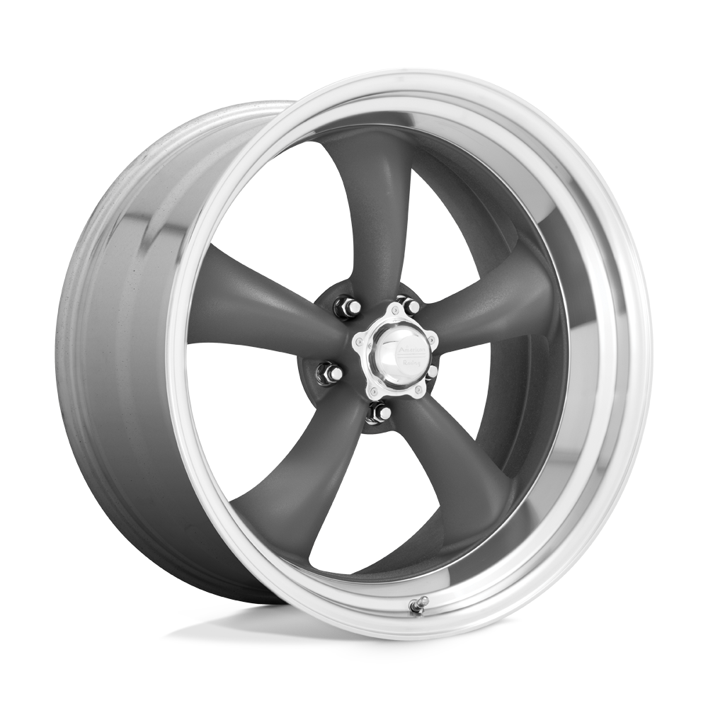 American Racing Vintage VN215 CLASSIC TORQ THRUST II Gray wheel
