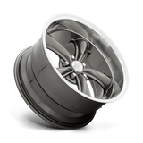 American Racing Vintage VN338 Boss TT 20x8.5 Graphite Diamond Cut Lip premium Euro wheel