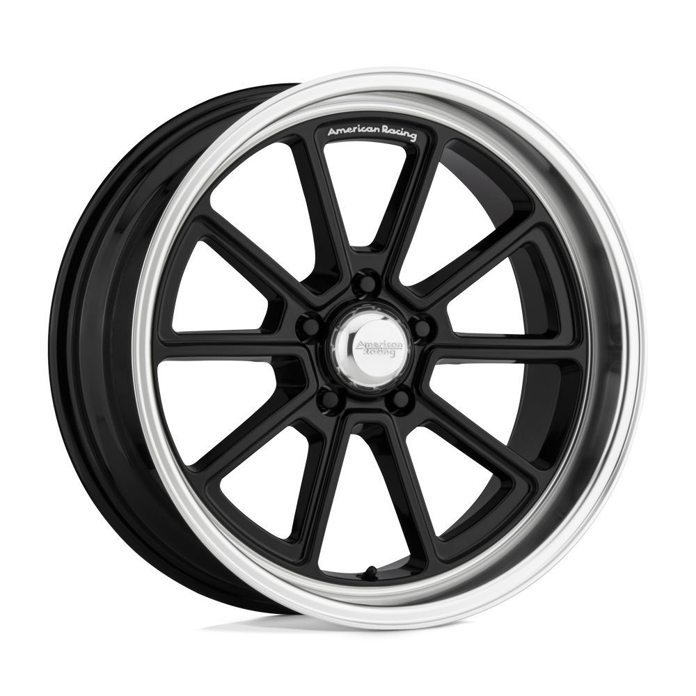 American Racing Vintage VN510 DRAFT Black wheel