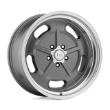 American Racing Vintage VN511 SALT FLAT 22x8.5 0mm Mag Gray Diamond Cut Lip
