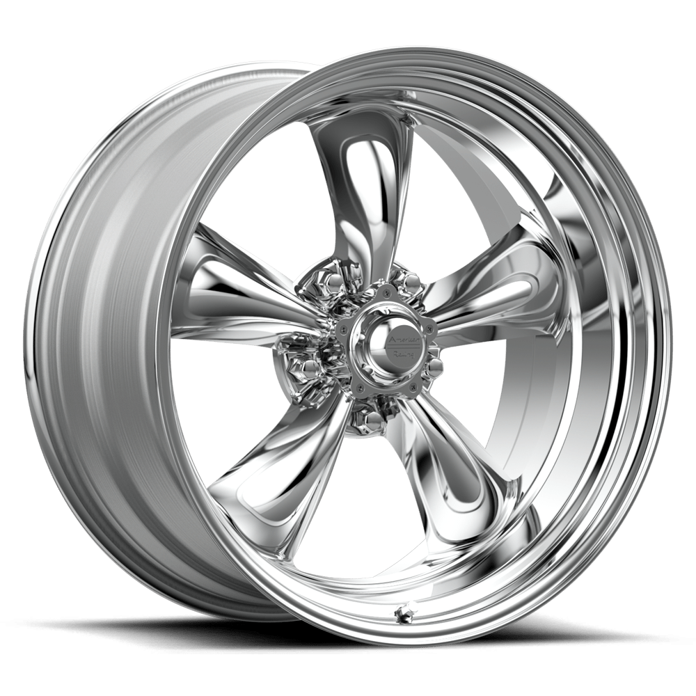 American Racing Vintage VN515 TORQ THRUST II 1 PC Polished wheel
