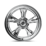 American Racing Vintage VN615 TORQ THRUST II 1 PC 17x8 -11mm Chrome