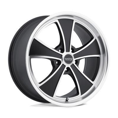 American Racing Vintage VN807 MACH 5 Black wheel
